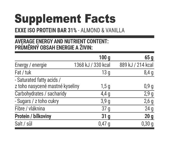 Exxe® Protein Bar