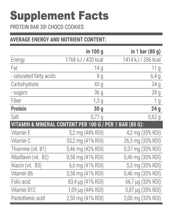 Hydro Protein Bar 30%